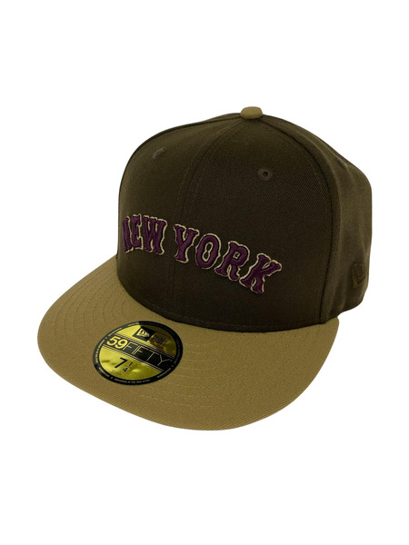 NEW ERA キャップ cooperstown 50th ANNIVERSARY 茶