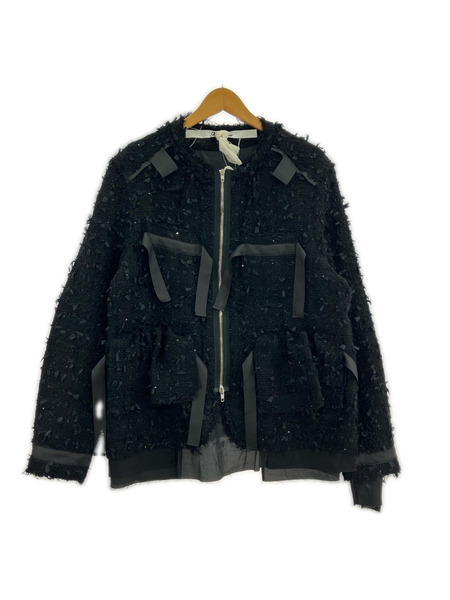 midorikawa ジャケット 25AW FANCY TWEED JACKET (1)