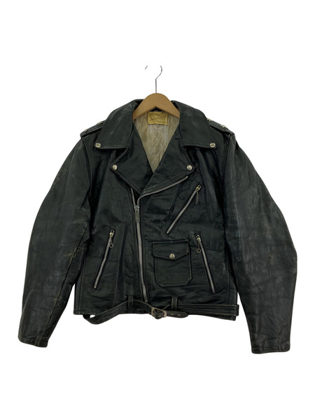 OLD・VINTAGE ライダース 50s 2スター レザー 黒