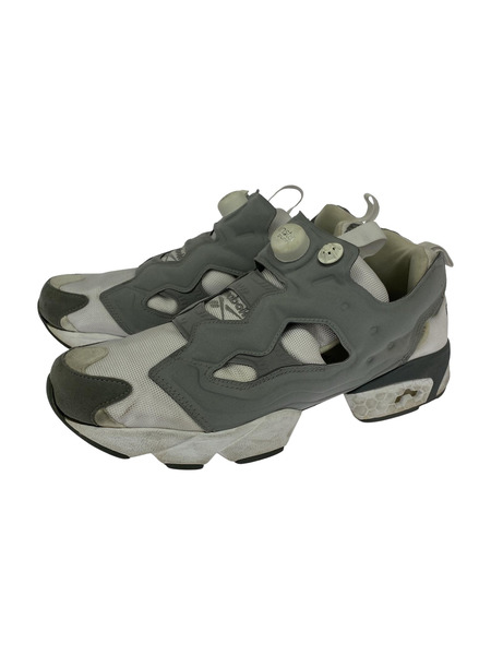Reebok スニーカー INSTA PUMP FURY M48560 (28.5cm) グレー×ホワイト[値下]