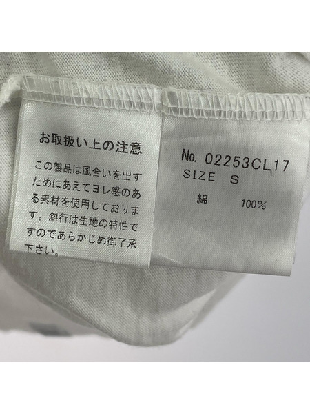 HYSTERIC GLAMOUR 七分丈・ラグランT ×ROLLING STONES ラグランT 黒白