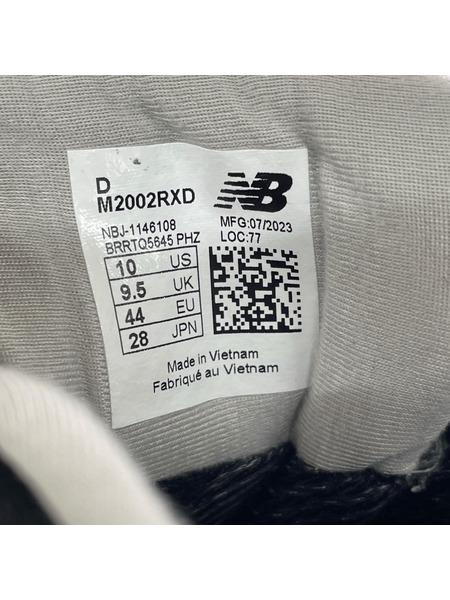 NEW BALANCE スニーカー GORE-TEX M2002RXD (28cm) ブラック