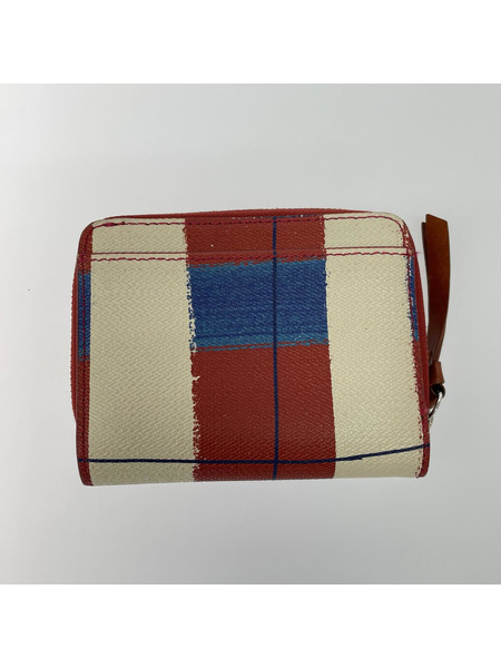 Vivienne Westwood コンパクトウォレット チェック 二ツ折リ ラウンドジップ