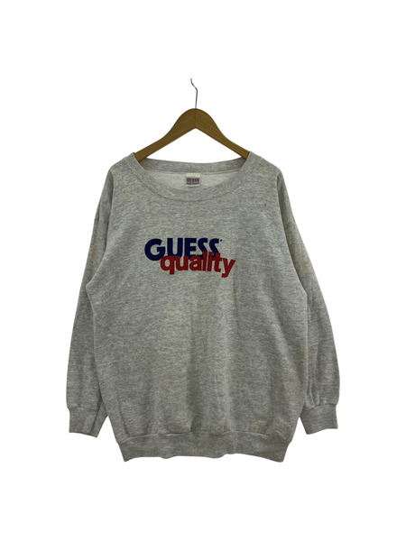 90's ヴィンテージ GUESS PARIS USA製ラグランスウェット 90's ヴィンテージ GUESS PARIS USA製ラグランスウェット トップス