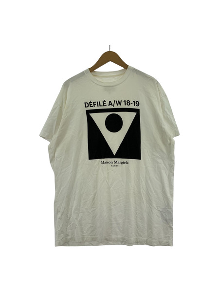 MAISON MARGIELA 半袖Tシャツ・カットソー 18AW S/SプリントTee ⑩ (50)