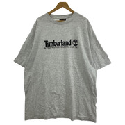 90s Timberland 霜降リTシャツ (XL) グレー