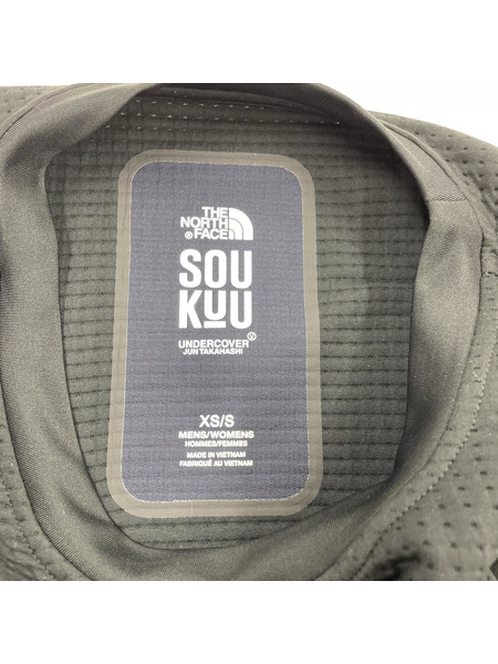 THE NORTH FACE/UNDERCOVER SOUKUU DOTKNIT T-SHIRT 黒 XS