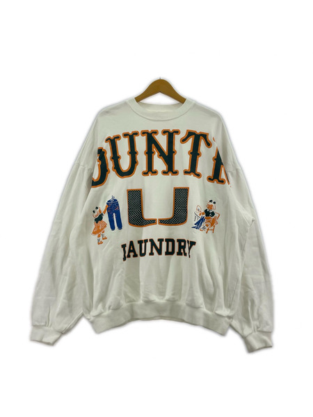 KAPITAL BIG KOUNTRY 30/-裏毛 BIGスウェット F ホワイト [値下]