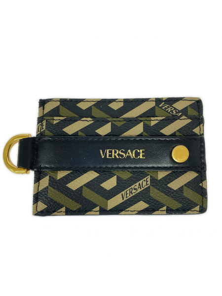 小物 VERSACE 総柄カードケース