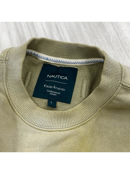 NAUTICA スウェット・トレーナー ×UNDER MY CAR スウェット