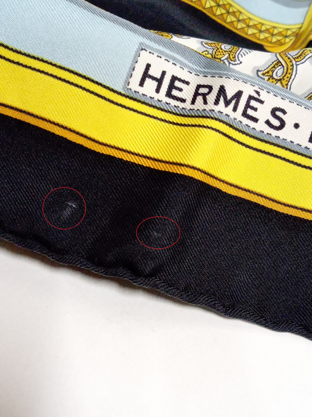 HERMES /カレ90/盛装の馬 スカーフ