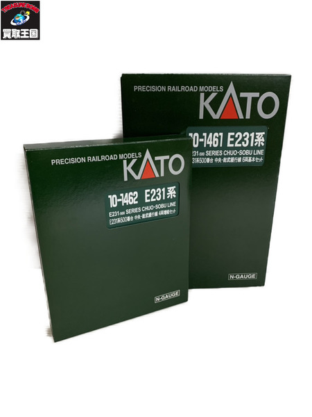 鉄道模型車両 KATO E231系500番台 中央・総武緩行線 10両増結セット[値下]