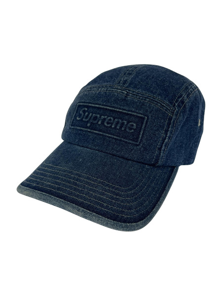 Supreme キャップ embossed denim Camp Cap