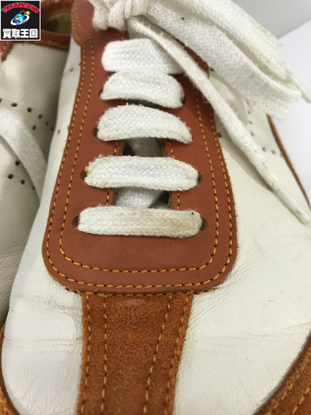  HERMES Hロゴクイックスニーカー スウェード切替 41