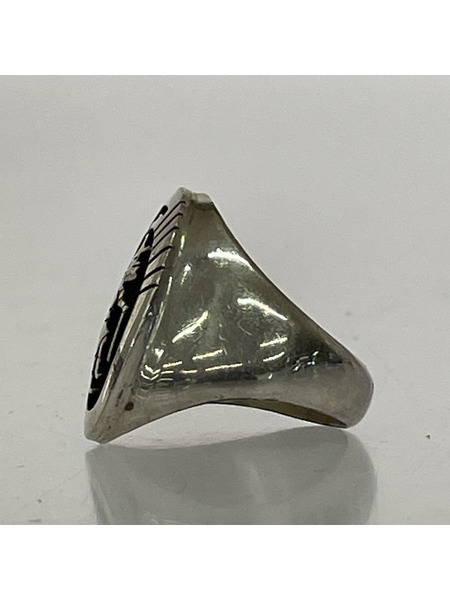 リング・指輪 ホピ族 ジョージジョシティワ シャドーマン インディアンリング