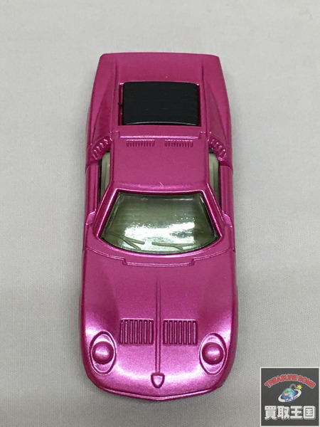 トミカ　1/62 ランボルギーニ　ミウラ ＳＶ　ピンク 青箱　日本製　箱なし