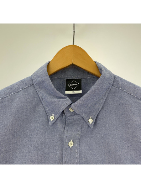F.C.Real Bristol 長袖シャツ SizeXL BLU
