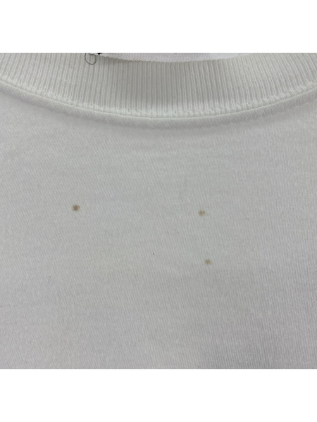 STUSSY 半袖Tシャツ・カットソー S/Sロゴカットソー L WHT