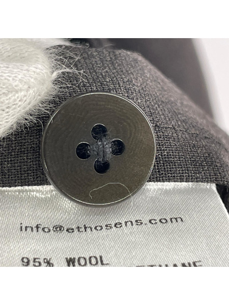 ETHOSENS 半袖シャツ ウール
