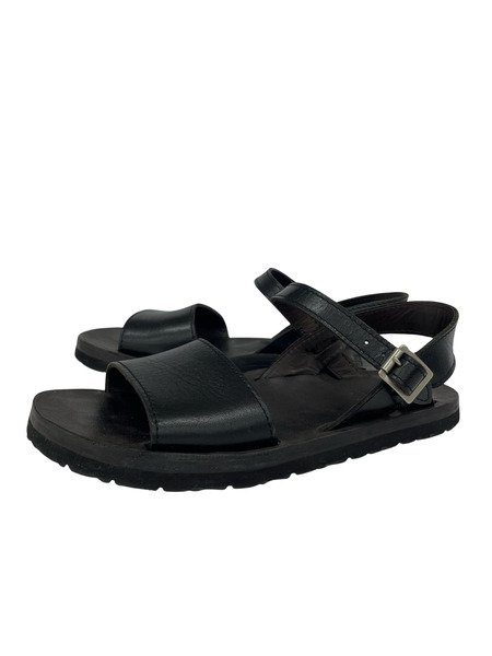vasco  Leather Desert Sandal レザー ストラップサンダル M ブラック