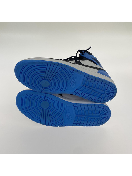 NIKE AIR JORDAN 1 RETRO HIGH OG University Blue UNC Toe 27.0[値下]