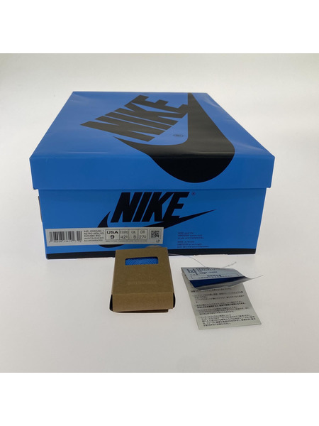 NIKE AIR JORDAN 1 RETRO HIGH OG University Blue UNC Toe 27.0[値下]