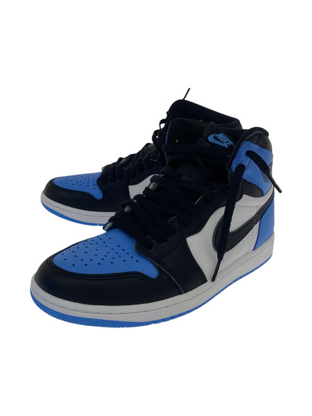 NIKE AIR JORDAN 1 RETRO HIGH OG University Blue UNC Toe 27.0[値下]