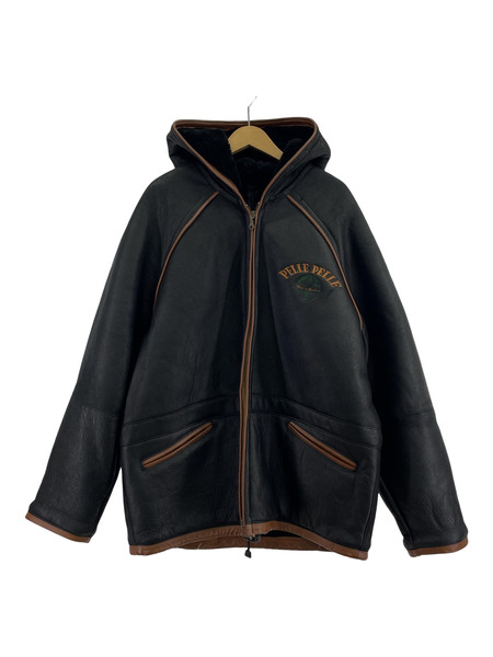 OLD・VINTAGE レザージャケット PELLE PELLE USA製 ムートン
