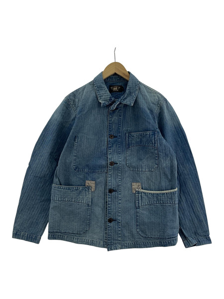 00's RRL 20'sスタイル ポルカドットカバーオール インディゴ