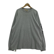 GALLERY DEPT スリーブ×バックロゴ L/SプリントTee XL グレー