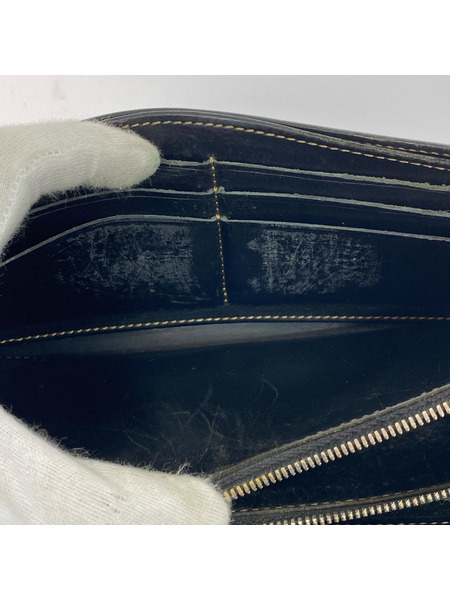 WILD SWANS 旧ロゴ WAVE 長財布 チョコ 茶