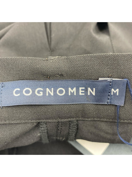 COGNOMEN プリーツショーツ PLEATED WIDE SHORTS/M/ﾌﾞﾗｯｸ/UN-PT-M02