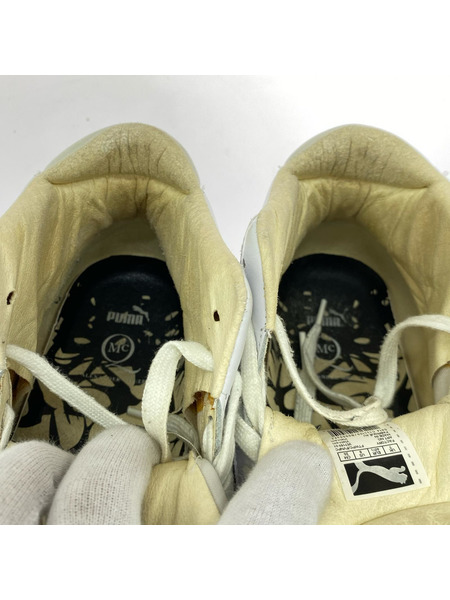 PUMA スニーカー ×Alexander McQueen レザーミッド26cm 白