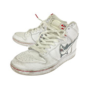 NIKE スニーカー ×Oski Dunk High 25.0cm Great White Shark