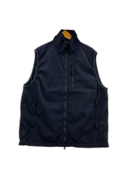 ジレ・ベスト SUMARI NYLON SHELL VEST 紺 1