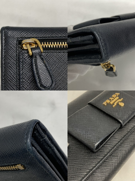 PRADA サフィアーノリボン 長財布[値下]