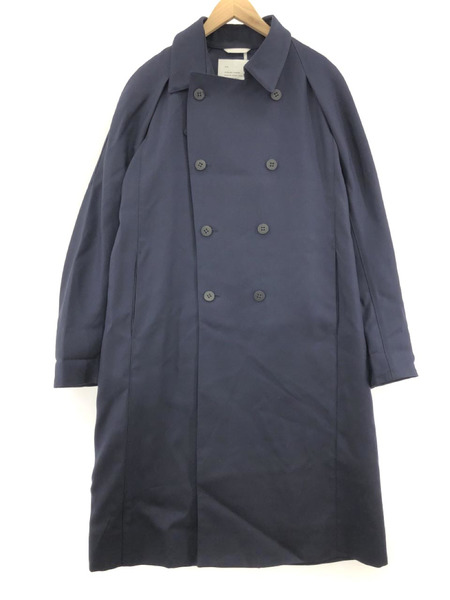 OVERCOAT ウールトレンチコート 1 ネイビー[値下]｜商品番号