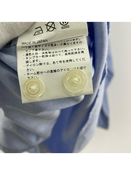 NEIGHBORHOOD 長袖シャツ 22SS コットン 青 (XL)