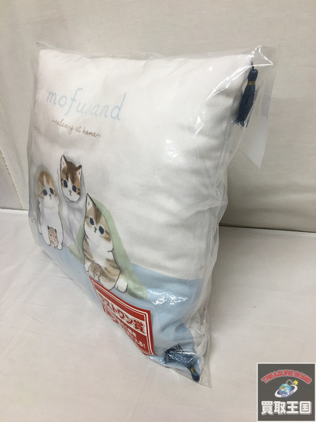 一番くじ mofusand ラストワン タッセル付クッション　未開封