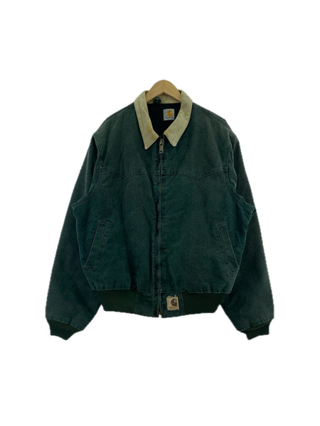 Carhartt ジャケット サンタフェジャケット 襟切替 緑