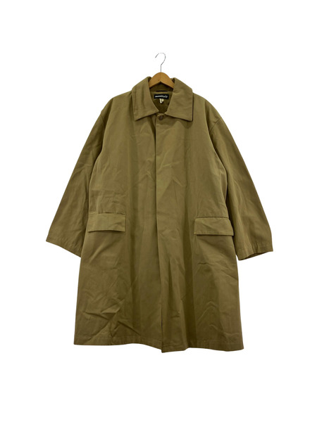 MONITALY JUTE COAT ベルテッドコート 42 ベージュ