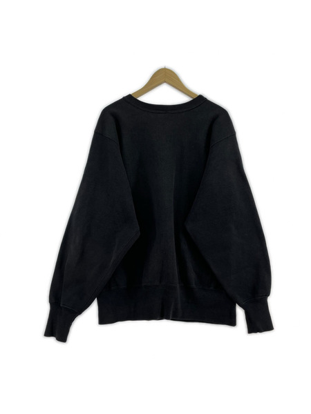 Champion 90s USA製 REVERSE WEAVE 目アリ スウェット ブラック (L)