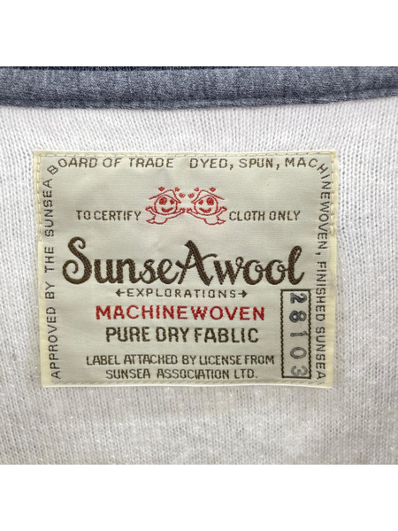 SUNSEA パイルスウェット PILE SWEATSHIRT 3