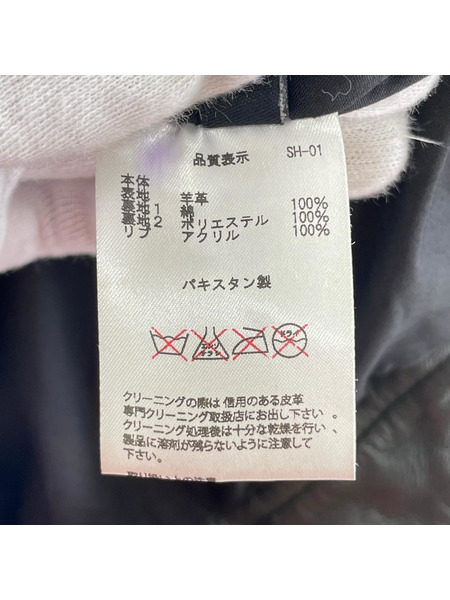 レザージャケット liugoo leathers シングルライダースジャケット