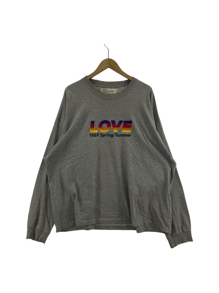 DAIRIKU 長袖Tシャツ・カットソー 21SS LOVE Vintage Long Sleeve Tee[値下]