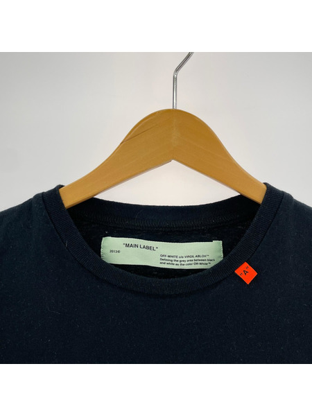 OFF-WHITE 半袖Tシャツ・カットソー 19SS Diagonal Split Logo Tee S
