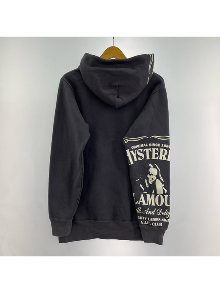 HYSTERIC GLAMOUR パーカー HYS WHISKY ヒスガール S グレー