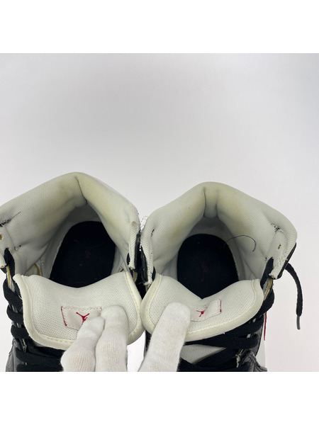 NIKE スニーカー Jordan 1 Phat Black Red Olive 28.5cm