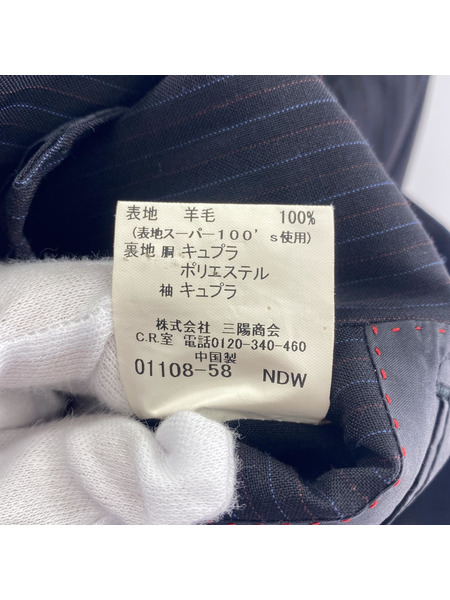 BURBERRY テーラードジャケット ブラック