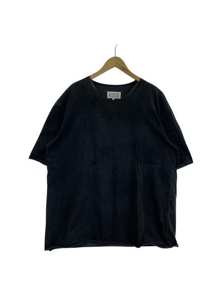 MAISON MARGIELA 22AW カットオフ オーバーサイズTシャツ S ブラック